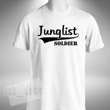 Junglist soldier shirt for sale  BRADFORD