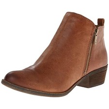 Botas de tornozelo femininas Lucky Brand marrom Basileia 9,5 médias (B,M) BHFO 4842 comprar usado  Enviando para Brazil