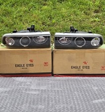 Faróis de LED projetor halo L+R preto compatível com 1998-2004 Chevy S10 Pickup Blazer , usado comprar usado  Enviando para Brazil