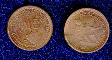 Monaco cent 1924 usato  Torino