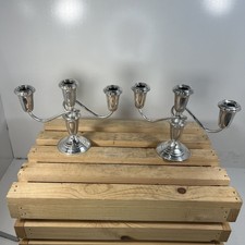 Pair crown sterling for sale  Prairie Grove