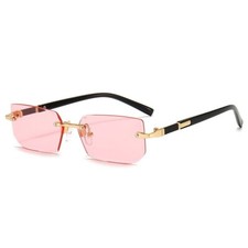 Randlose rechteck sonnenbrille gebraucht kaufen  Walzbachtal