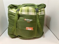Sacos de dormir Vango x2 rectangulares verdes a cuadros en una bolsa segunda mano  Embacar hacia Mexico