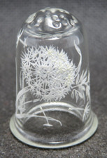 Glass thimble collection for sale  DEESIDE