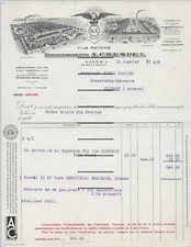1937 lille facture d'occasion  Croix
