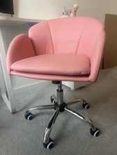 Pink faux leather for sale  HEBBURN