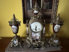Porzellan kaminsims uhr gebraucht kaufen  Wandlitz