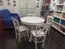 Tavolo bianco tondo usato  Napoli
