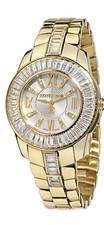 Relógio de luxo Roberto Cavalli ouro e cristal Swarovski, usado comprar usado  Enviando para Brazil