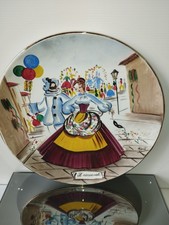Piatto carnevale ceramica usato  Vercelli