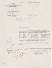 3 Mai 1967. Alexandre Arnoux. Lettre. Apostille autographe. Signature. Théâtre., usado comprar usado  Enviando para Brazil