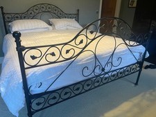wrought iron bed kingsize for sale wrought iron bed kingsize for sale CHESTER