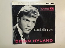 BRIAN HYLAND: Sealed With A Kiss+3-U.K. 7" 62 His Master’s Voice 7EG 8780 EP PCV, usado comprar usado  Enviando para Brazil