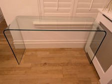 Glass console table for sale  WOODFORD GREEN