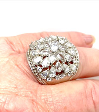 Oversize sparkling diamonique for sale  LLANELLI