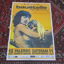 Baustelle poster amore usato  Parma