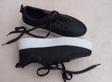 Women black trainers for sale  KIDDERMINSTER