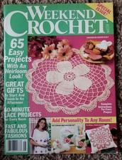 Weekend crochet magazine for sale  USA