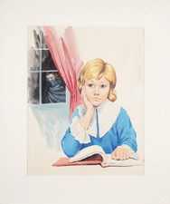 Illustration gouache originale d'occasion Illustration gouache originale d'occasion  Dijon