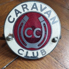 Caravan club enamel for sale  RHYL