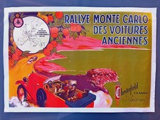 Ancienne affiche rallye d'occasion  France