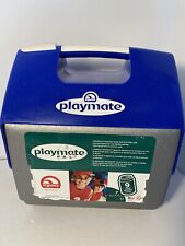 Igloo 7 Qt Playmate Pal barraca azul prata topo flip aberto refrigerador pequenos arranhões, usado comprar usado  Enviando para Brazil