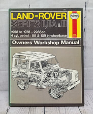 Land rover workshop for sale  CARDIGAN