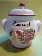 Keramik rumtopf gärtopf gebraucht kaufen  Allenfeld, Boos, Hargesheim