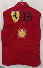 JAQUETA AQUECEDORA DE CORPO RARA TEAM ISSUE PUMA SCUDERIA FERRARI MISSION WINNOW GILET comprar usado  Enviando para Brazil