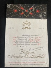 étiquette château mouton d'occasion  Bagnolet