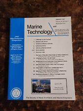 Marine Technology And Sname News January 1997 Volume 34 Number 1 Military comprar usado  Enviando para Brazil