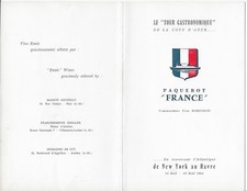 Menu special gastronomique d'occasion  Dijon