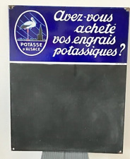 Tableau émaillé potasse d'occasion  France