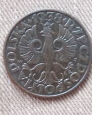 oM M079,. old coin  5 groszy 1938  Polska starocie alte Muenze na sprzedaż  PL