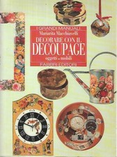 Decorare con decoupage. usato  Italia