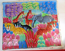 Haitian art oil for sale  CHESTERFIELD