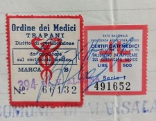 Trapani certificato medico usato  Udine
