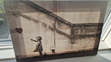 Banksy girl balloon for sale  MILTON KEYNES