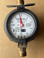 Brass water meter for sale  Shirley
