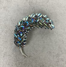 Sherman rhinestone brooch for sale  PUDSEY