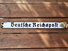 Riginales seltenes emailschild gebraucht kaufen  Glauchau