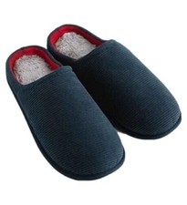 Mens navy slippers for sale  RHYL