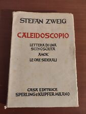Caleidoscopio zweig stefan usato  Capannori