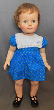Vestido e sapatos azuis originais vintage Ideal Saucy Walker 28" boneca Patti PlayPal prima comprar usado  Enviando para Brazil