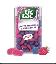 Bonbon Tic Tac Framboise Myrtille 49gr, usado comprar usado  Enviando para Brazil