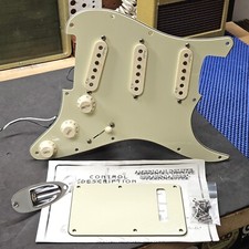 2011 Fender USA American Deluxe Strat PICKGUARD CARREGADO S-1 N3 captadores silenciosos comprar usado  Enviando para Brazil