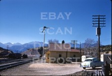 Slide original ATSF Santa Fe "Extra East" em Cajon Pass @ Summit, CA 1959 comprar usado  Enviando para Brazil