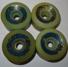 Rodas de skate SANTA CRUZ Bullet 66mm 92a ICE Factory 2nds - anos 80 old school comprar usado  Enviando para Brazil