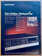 Siemens videorecorder video gebraucht kaufen  Aßlar