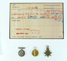 Ww1 medals 1914 for sale  BROMSGROVE